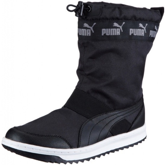 Puma Shoes - Puma black sport ankle boots sneakers
